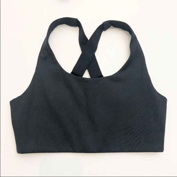 girlfriend collective Other - Girlfriend Collective Sports Bra Key Hole Back Blk